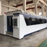 profesionálny cnc vláknový laserový rezací stroj 1000w 1500w s výmenným stolom