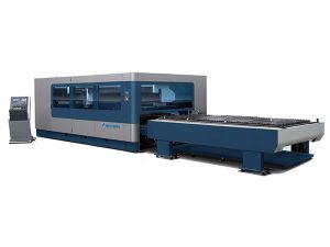 cnc kovový priemyselný laserový rezací stroj 380v / 50hz 1kw 1,5kw laserový zdroj