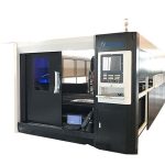 Cnc laserový rezací stroj s vláknami s výkonom 3 000 W, dvojitá riadiaca štruktúra